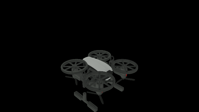 SkyRover Gaussian Splatting renderer output